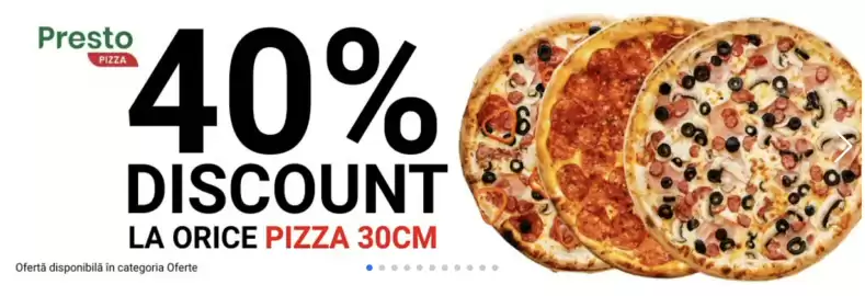 Catalog Presto Pizza Pagină 1
