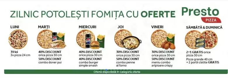 Catalog Presto Pizza Pagină 3
