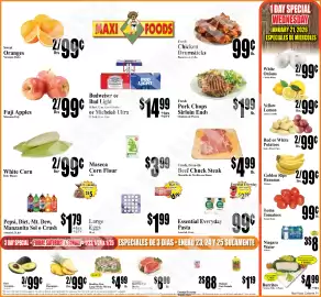 Maxi Foods weekly ad week 4 Page 1