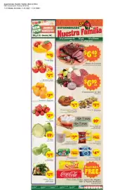 Supermercado Nuestra Familia weekly ad week 3 Page 1