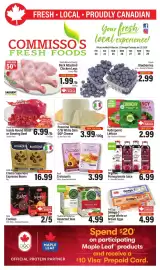 Commisso's Fresh Foods flyer week 4 Page 1