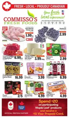 Commisso's Fresh Foods flyer (valid until 28-01)