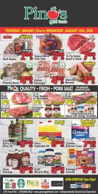 Pino's flyer (valid until 28-01)