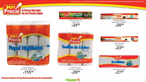 Folleto La Comer semana 4 Página 3