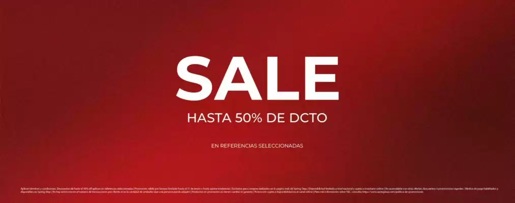 Catálogo Spring Step (válido hasta 31-01)