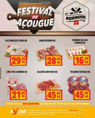 Folheto Ayumi Supermercados (válido até 25-01)