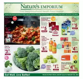 Nature's Emporium flyer week 4 Page 1