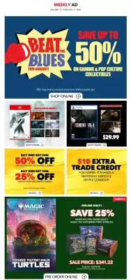 EB Games flyer (valid until 28-01)
