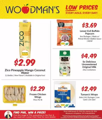 Woodman's weekly ad (valid until 28-01)