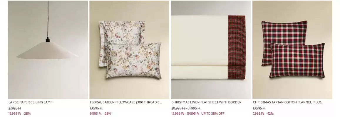 Zara Home akciós újság (érvényes eddig: 4-02)