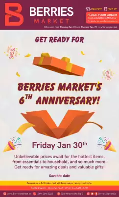 Berries Market flyer (valid until 29-01)