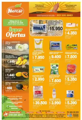Catálogo Mercar (válido hasta 26-01)