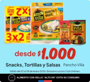 Catálogo Unimarc semana 4 Página 1