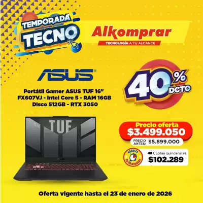 Catálogo Alkomprar (válido hasta 23-01)