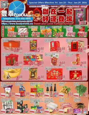 Foody Mart flyer (valid until 30-01)