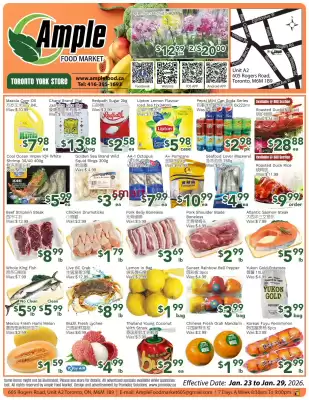 Ample Food Market flyer (valid until 29-01)