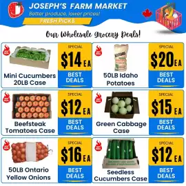 Joseph's Farm Market flyer week 4 Page 7