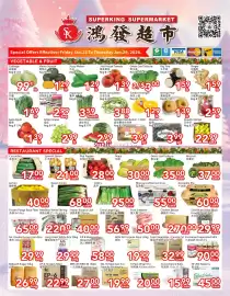Superking Supermarket flyer week 4 Page 1