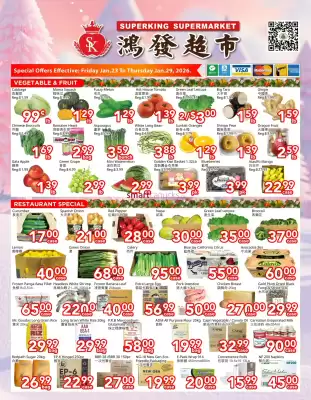 Superking Supermarket flyer (valid until 29-01)