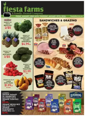 Fiesta Farms flyer (valid until 30-01)