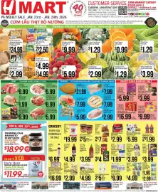 Hmart weekly ad week 4 Page 1