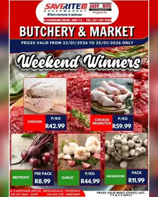 Saverite catalogue (valid until 25-01)