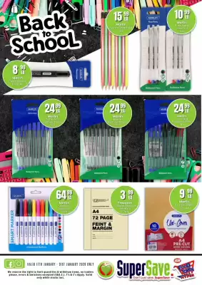 Super Save catalogue (valid until 31-01)