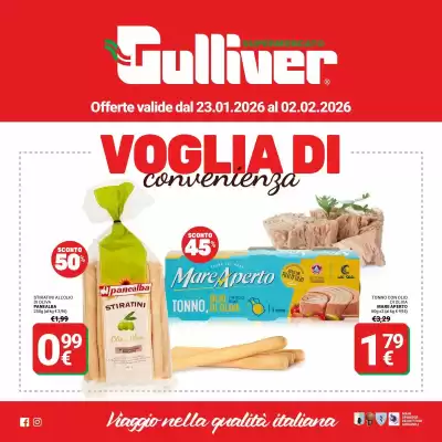 Volantino Supermercati Gulliver (valido fino al 2-02)