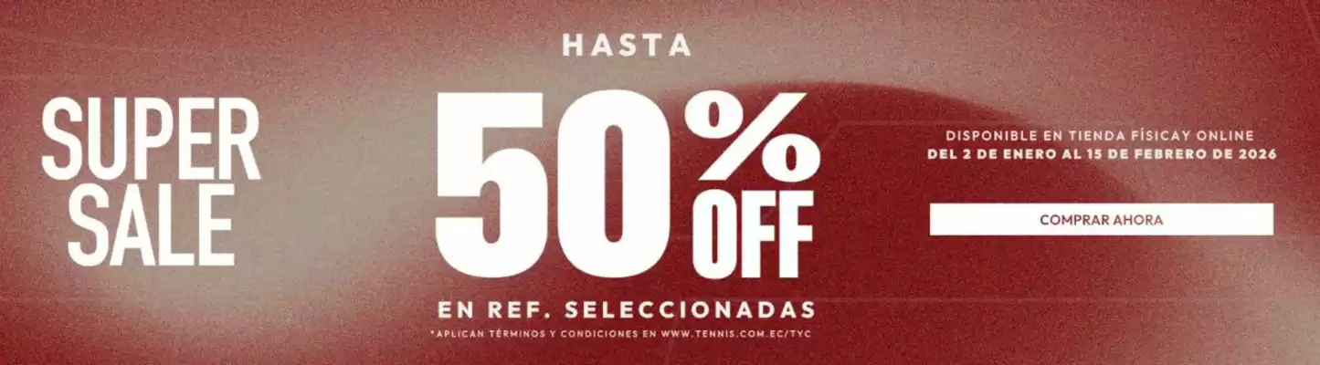 Catálogo Tennis (válido hasta 15-02)