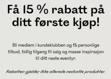 Bergans kundeavis Side 1