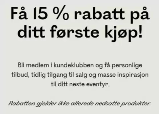 Bergans kundeavis (gyldig til 31-01)