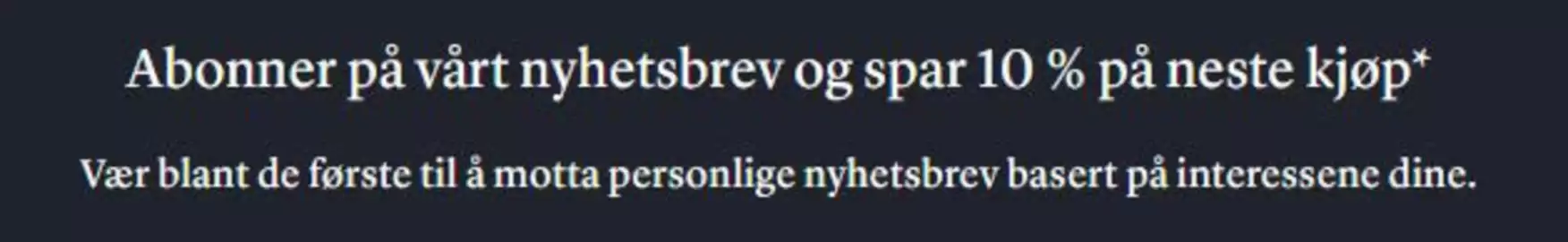 Le Creuset kundeavis Side 1