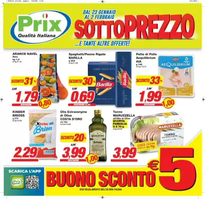 Volantino Prix Quality (valido fino al 2-02)