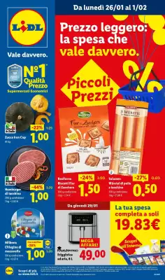 Volantino Lidl (valido fino al 29-01)