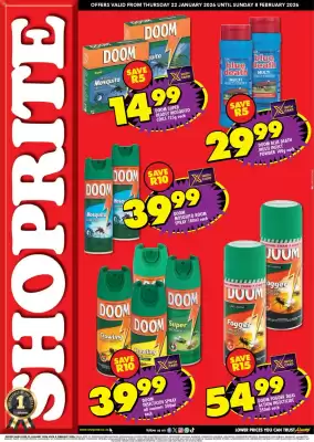 Shoprite catalogue (valid until 8-02)