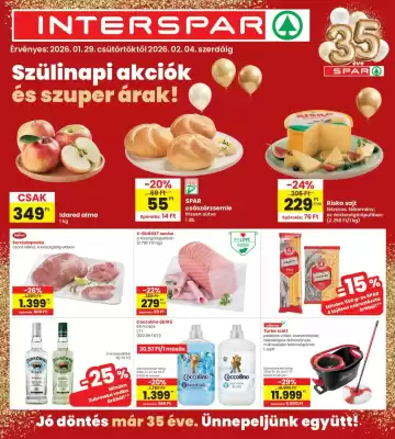 Interspar akciós újság (érvényes eddig: 4-02)