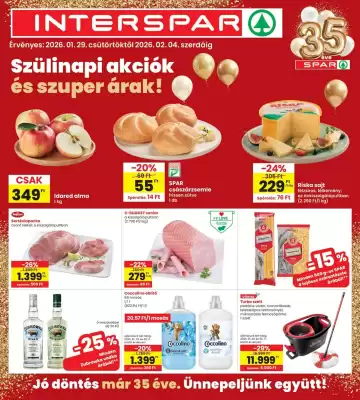 Interspar akciós újság (érvényes eddig: 4-02)