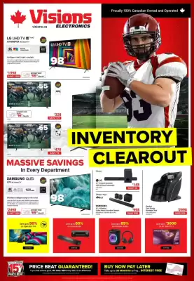 Visions Electronics flyer (valid until 30-01)