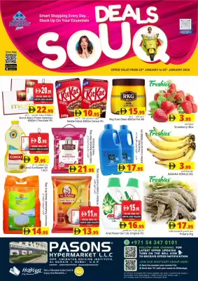 Pasons catalogue (valid until 25-01)