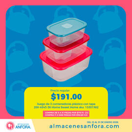 Catálogo Almacenes Anfora Página 2