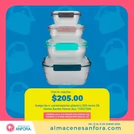 Catálogo Almacenes Anfora Página 1