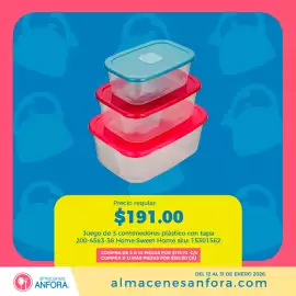 Catálogo Almacenes Anfora Página 2