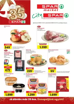 Spar Market akciós újság (érvényes eddig: 4-02)