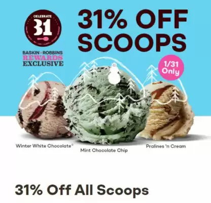 Catálogo Baskin Robbins (válido hasta 31-01)