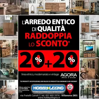 Volantino Hobby e Legno (valido fino al 31-01)