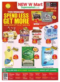 New W Mart leaflet Page 1