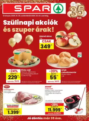 Spar akciós újság
