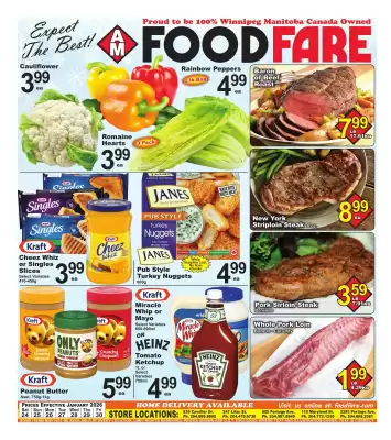 Food Fare flyer (valid until 30-01)