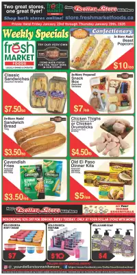 Fresh Market Foods flyer (valid until 29-01)