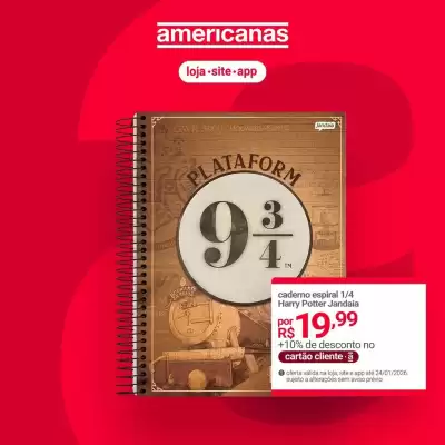 Encarte Lojas Americanas (válido até 24-01)